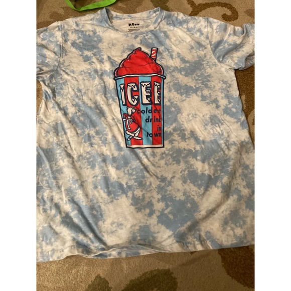Icee slushie tie dye t shirt size L - Picture 1 of 4